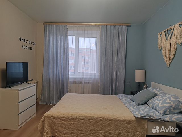 

1-к. квартира, 30 м², 2 кровати