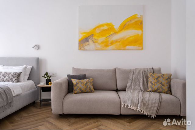 

1-к. квартира, 47 м², 2 кровати