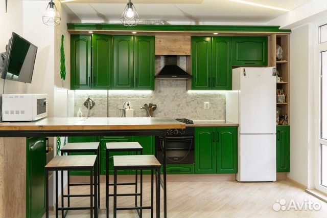 

1-к. квартира, 55 м², 2 кровати