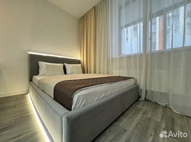 

Квартира-студия, 38 м², 2 кровати