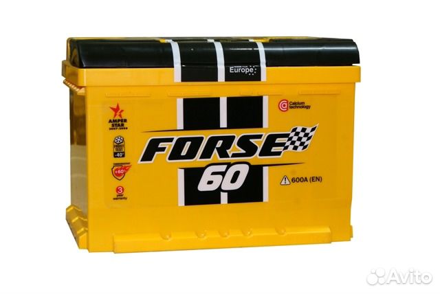 Продам аккумулятор Forse 60 а/ч оп б/у Продам аккумулятор Forse 60 а/ч оп б/у