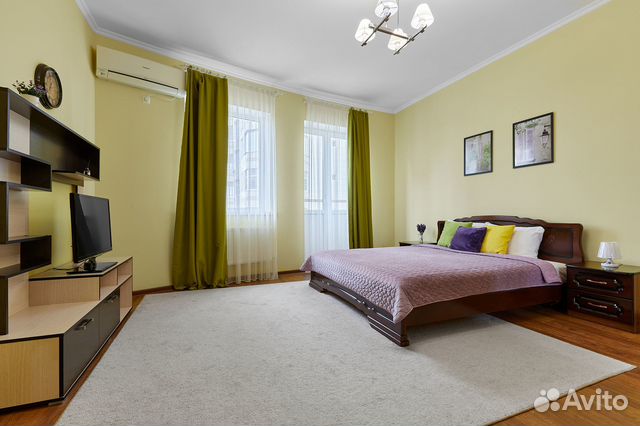 

1-к. квартира, 52 м², 2 кровати