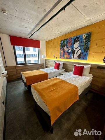 

Квартира-студия, 24 м², 2 кровати