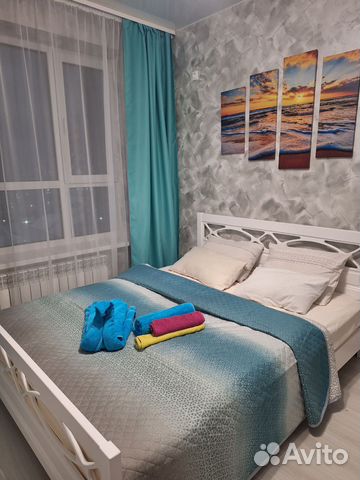 

1-к. квартира, 40 м², 2 кровати