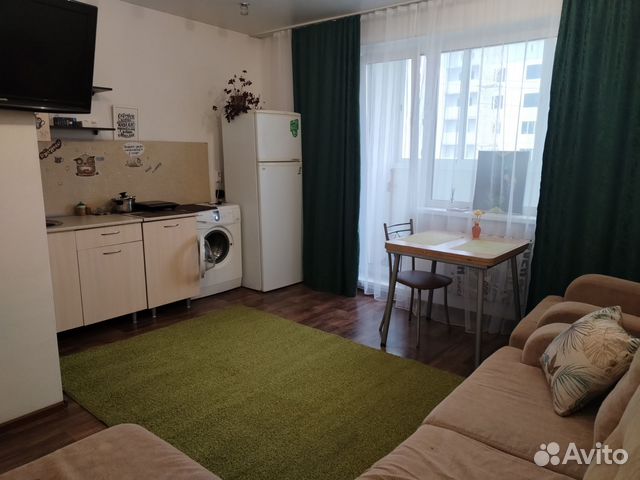 

Квартира-студия, 27 м², 1 кровать