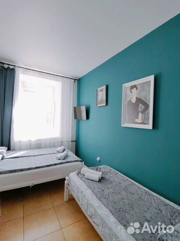 

Квартира-студия, 23 м², 2 кровати