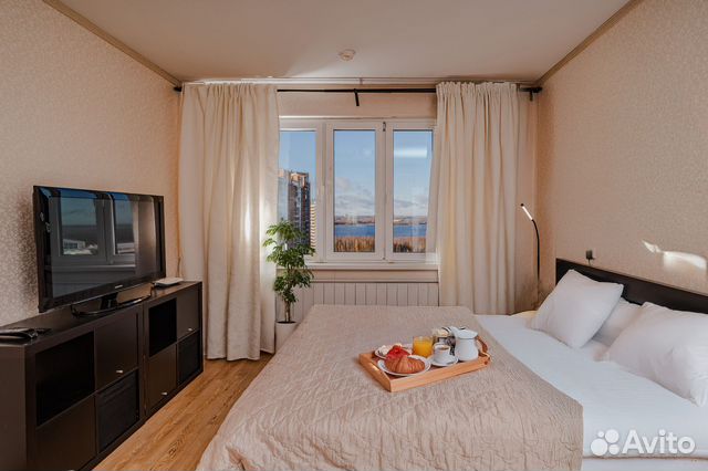 

1-к. квартира, 45 м², 2 кровати