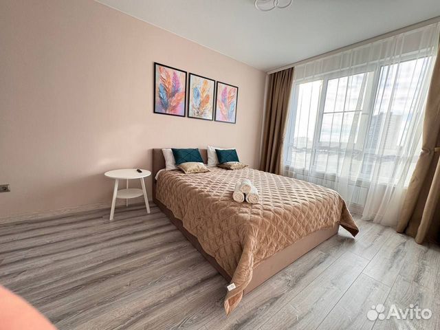 

1-к. квартира, 34 м², 2 кровати