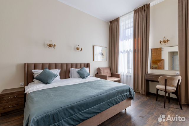 

Квартира-студия, 40 м², 3 кровати