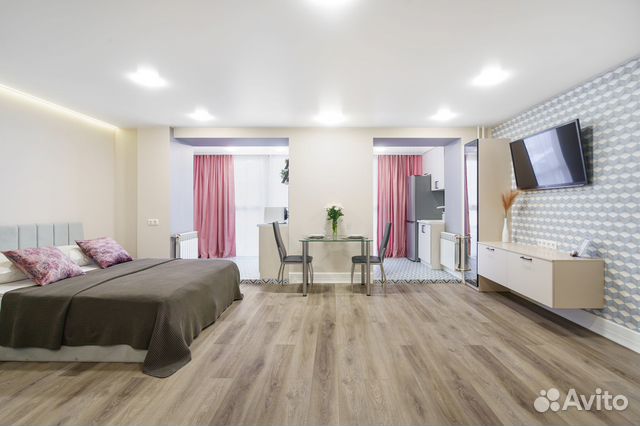 

Квартира-студия, 35 м², 1 кровать