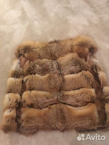 Жилет из лисы