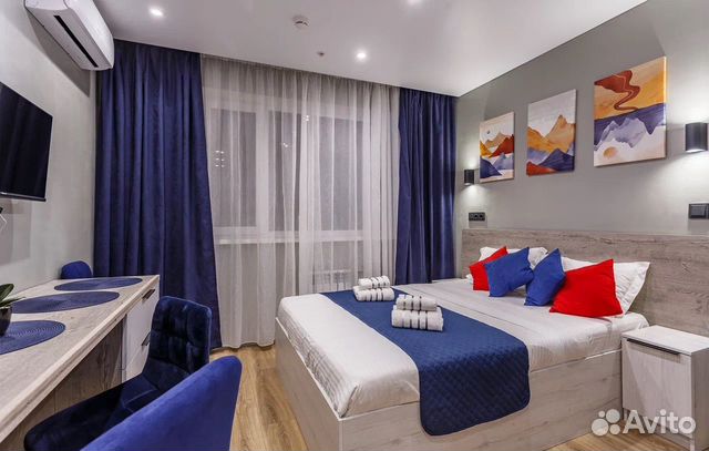 

Квартира-студия в апарт-отеле, 18 м², 1 кровать