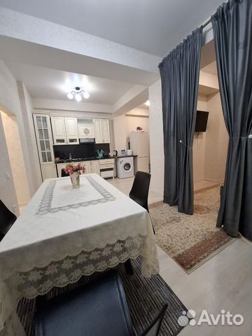 

1-к. квартира, 55 м², 2 кровати
