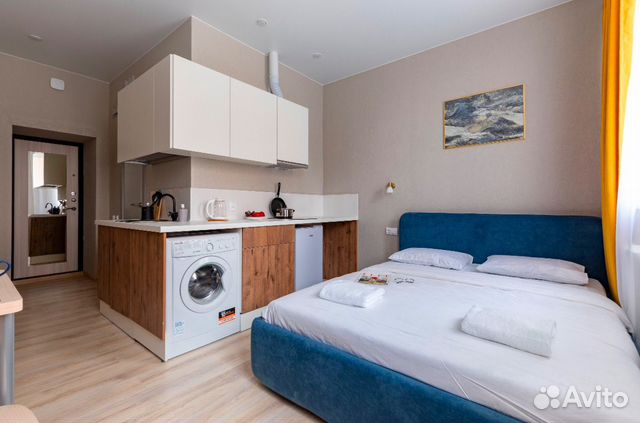 

Квартира-студия, 21 м², 1 кровать