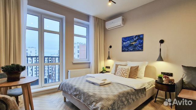 

Квартира-студия, 25 м², 1 кровать