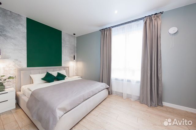 

1-к. квартира, 42 м², 2 кровати