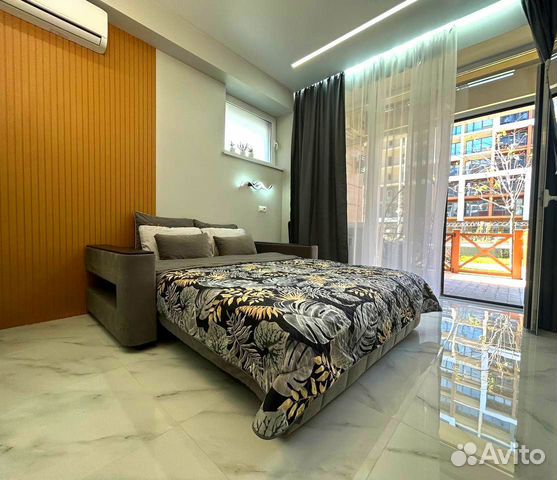 

Квартира-студия, 25 м², 2 кровати