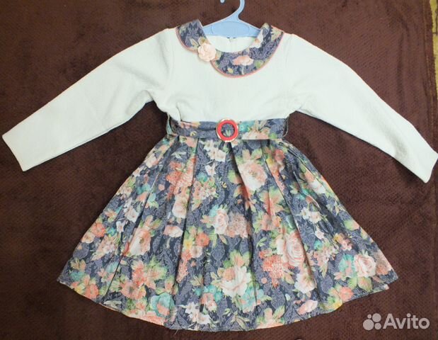 Платье для девочки 4-6 лет