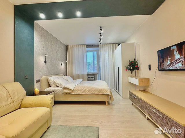 

1-к. квартира, 50 м², 2 кровати