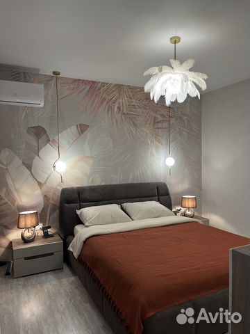 

1-к. квартира, 53 м², 2 кровати