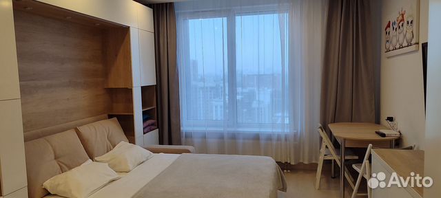 

Квартира-студия, 26 м², 1 кровать