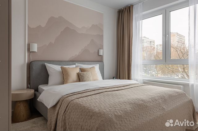 

1-к. квартира, 38 м², 2 кровати