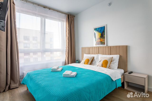 

1-к. квартира, 32 м², 2 кровати
