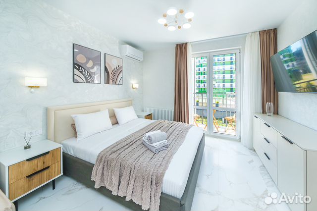 

Квартира-студия, 26 м², 2 кровати