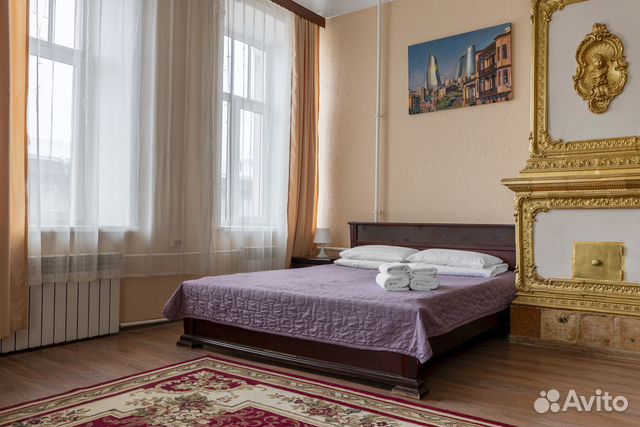

Квартира-студия, 54 м², 2 кровати
