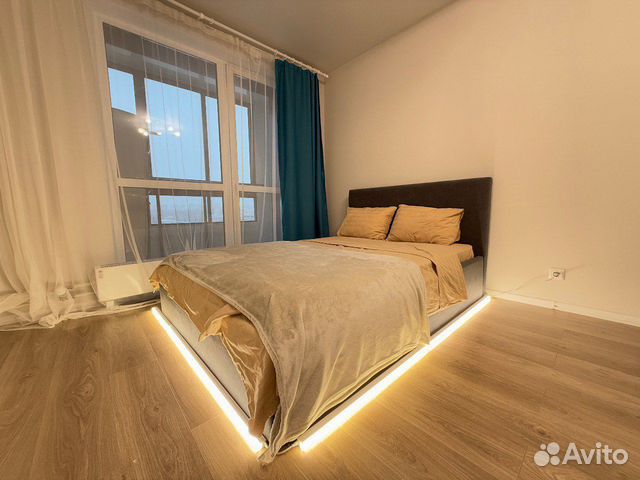 

1-к. квартира, 39 м², 2 кровати