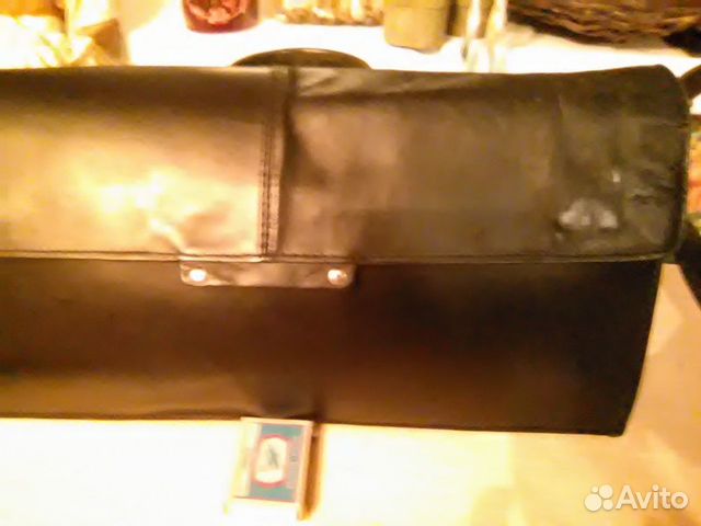 Сумка клатч Zara basic натуральная кожа Испания