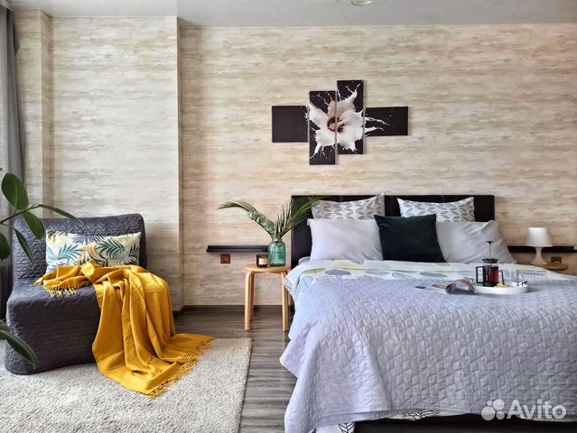 

1-к. квартира, 37 м², 2 кровати