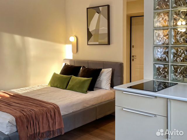 

Квартира-студия, 30 м², 2 кровати