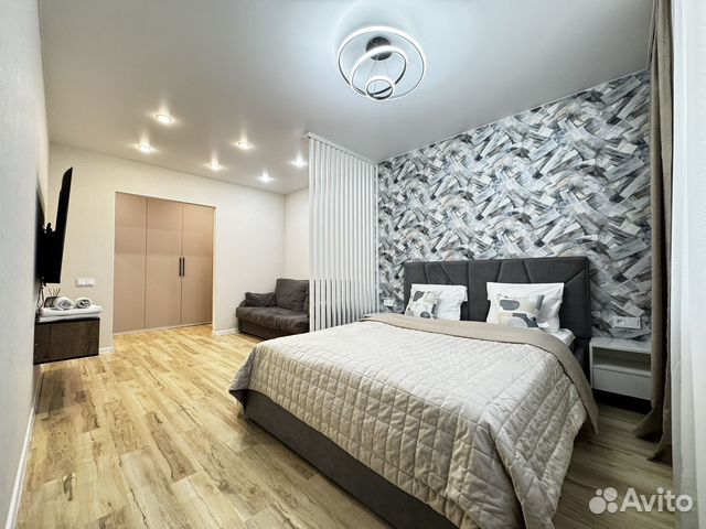 

1-к. квартира, 45 м², 2 кровати