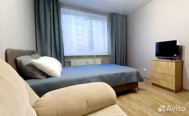 

1-к. квартира, 35 м², 3 кровати