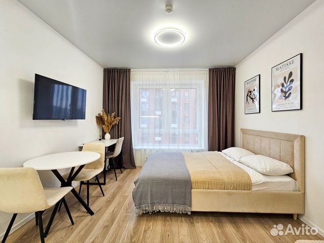 

Квартира-студия, 22 м², 2 кровати