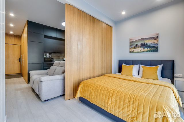 

Квартира-студия, 33 м², 1 кровать