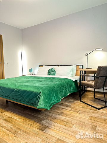 

1-к. квартира, 45 м², 2 кровати