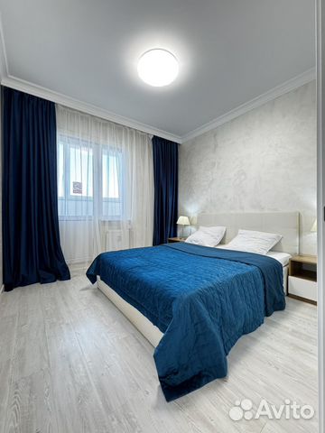 

1-к. квартира, 44 м², 2 кровати