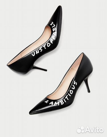 Туфли Zara кожа 39