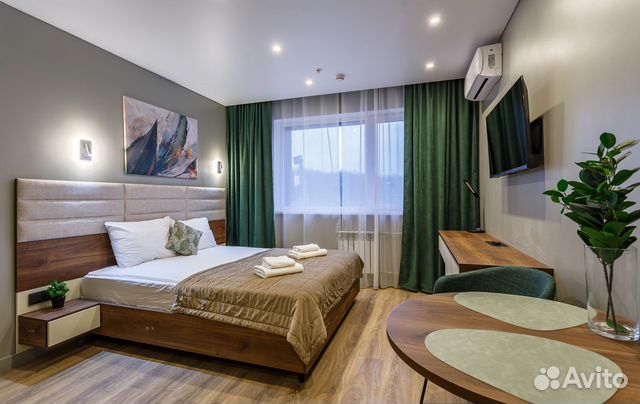 

Квартира-студия в апарт-отеле, 21 м², 3 кровати