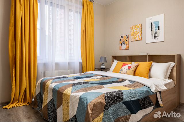 

1-к. квартира, 50,1 м², 2 кровати