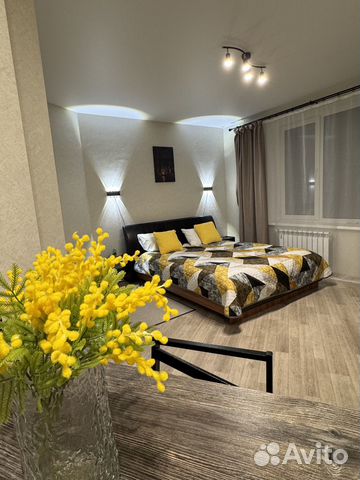 

Квартира-студия, 35 м², 1 кровать