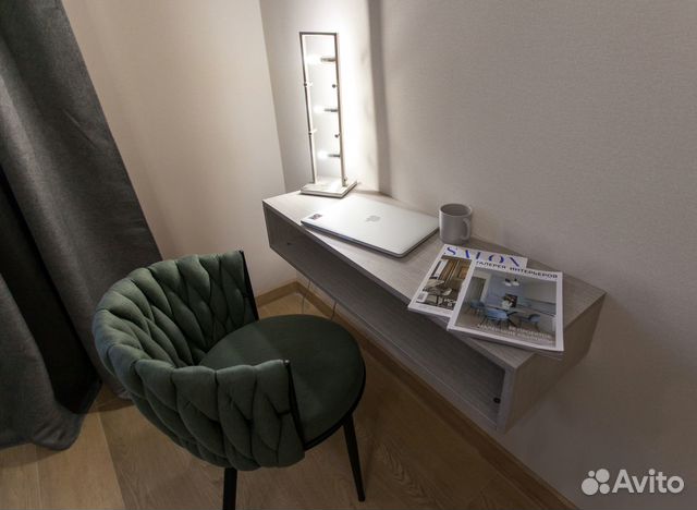 

1-к. квартира, 44 м², 2 кровати
