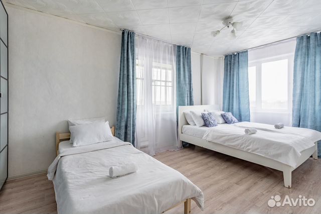 

2-к. квартира, 60 м², 4 кровати