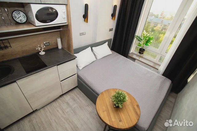 

Квартира-студия, 15 м², 1 кровать