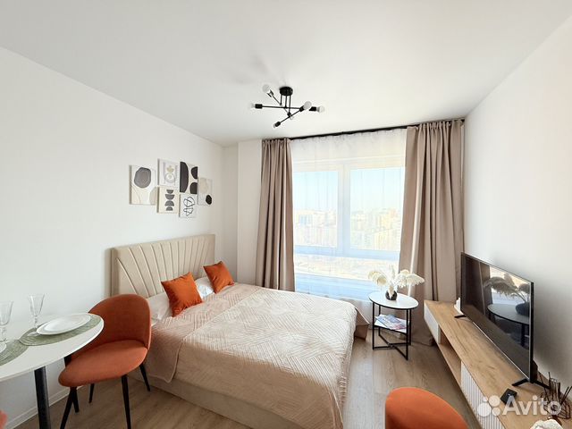 

Квартира-студия, 20 м², 2 кровати