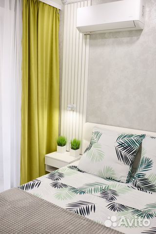 

Квартира-студия, 34 м², 2 кровати