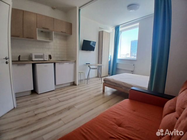 

Квартира-студия, 26,4 м², 2 кровати