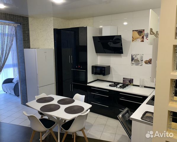 

1-к. квартира, 52,5 м², 2 кровати